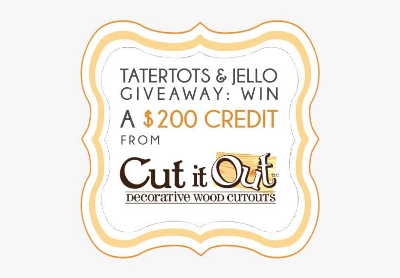 Cut It Out Frames Deluxe Giveaway April - Illustration, transparent png download