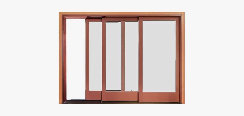 Multi-slide Windows - Janela De Madeira Panoramica, transparent png download