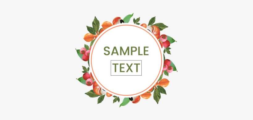 Guarana Flower Wreath With Leaf Arrangement, Guarana, - Flower, transparent png download