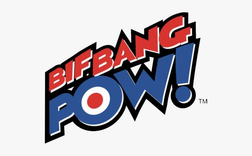 Pow Png Logo - Bif Bang Pow, transparent png download