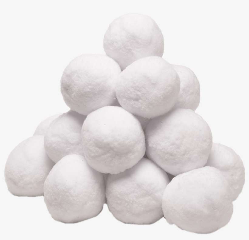 Download - Snowballs With Black Background, transparent png download