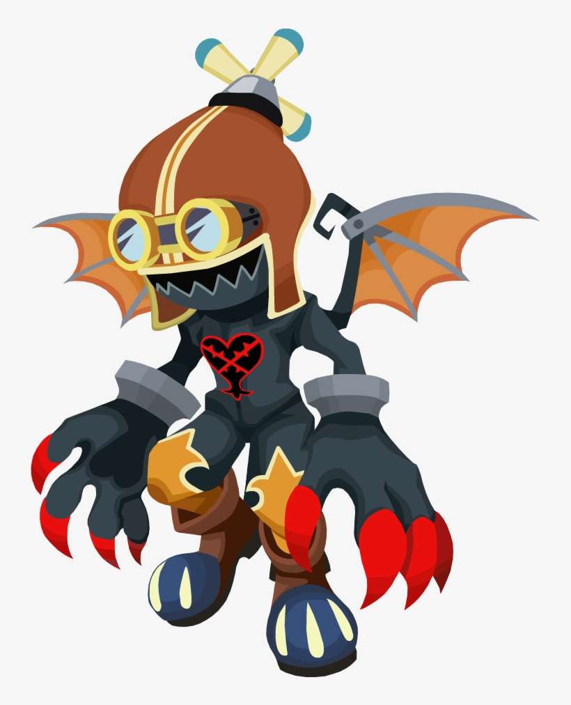 Png Free Download Heartless Location Guide Air Soldier - Kingdom Hearts Heartless Air Soldier, transparent png download