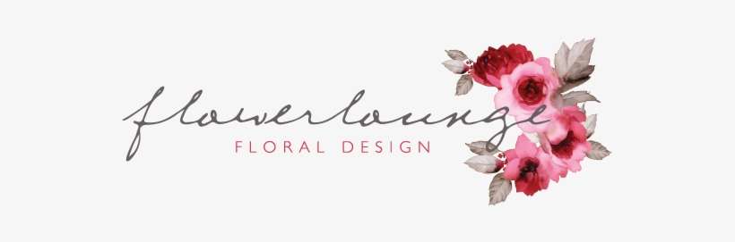 Watercolour Wedding Florist Logo By Www - Watercolor Painting, transparent png download