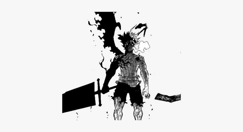 Download Asta Demon Form - Black Clover Asta Demon Form | Transparent