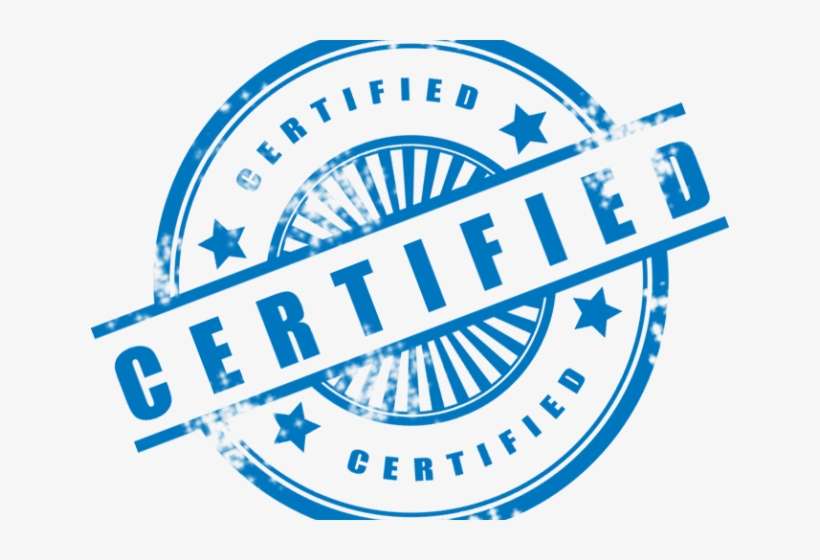 Certified Png Transparent Images X - Certified Stamp Transparent, transparent png download