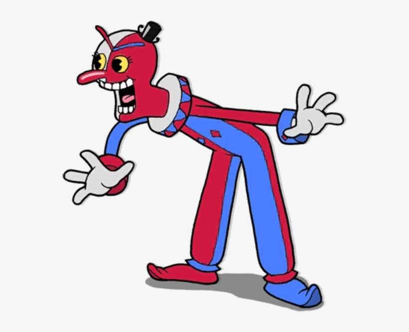 Clown - Cuphead Beppi The Clown Stage 3, transparent png download