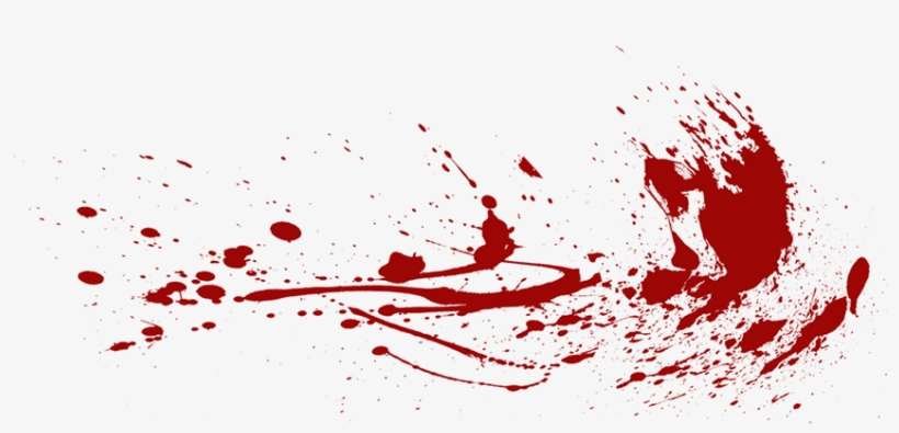 Blood Splatter Writing - Blood No Background Png, transparent png download