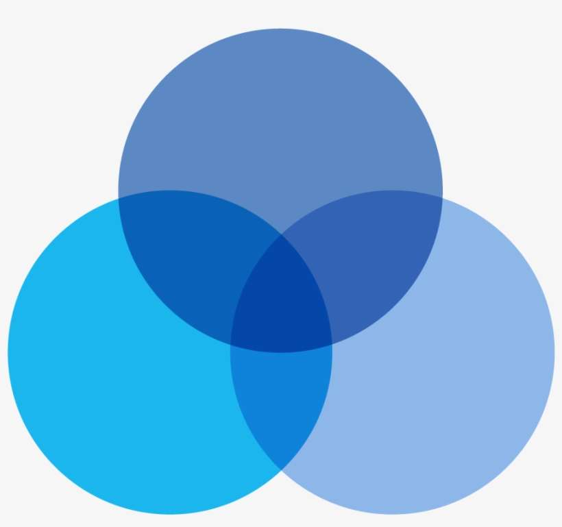 Diagrama Com Tres Circulos Ilustracao Do Vetor Ilustracao De Circular