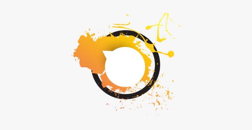 Yellow Splash Background, Art, Shape, Frame Png And - Art, transparent png download