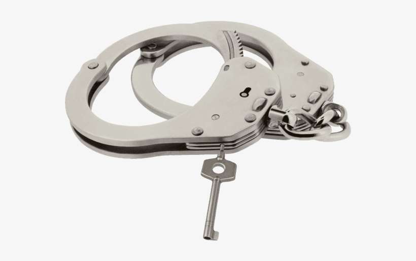 Double Lock Of Hm-01 Handcuffs - Pouta Policejní Gif, transparent png download