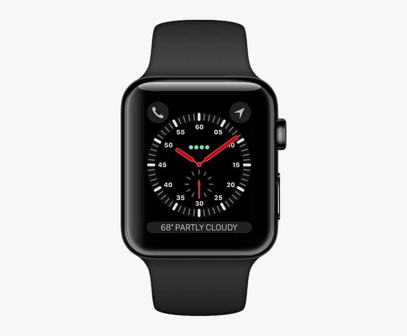 Robbie Pearce Device Templates For Sketch Template - Apple Watch Series 4 Space Black Stainless Steel, transparent png download