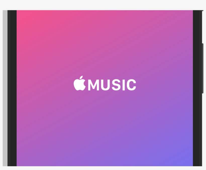 Apple Music For Android - Apple, transparent png download
