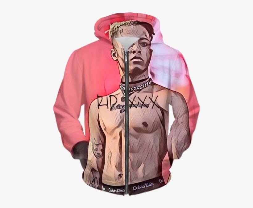 Share This Image - Rip Xxxtentacion Hoodie, transparent png download