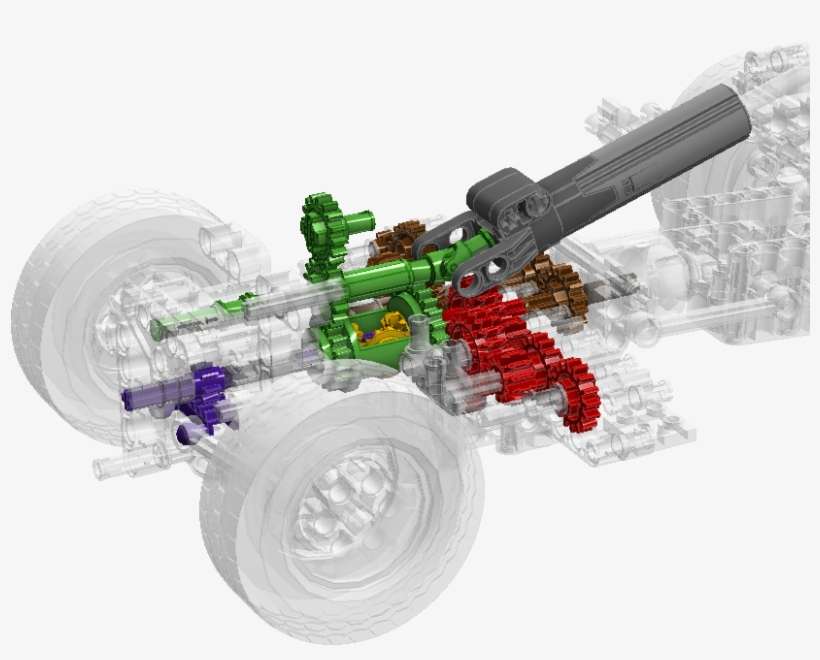 Gears - Lego Mindstorms Dump Truck, transparent png download