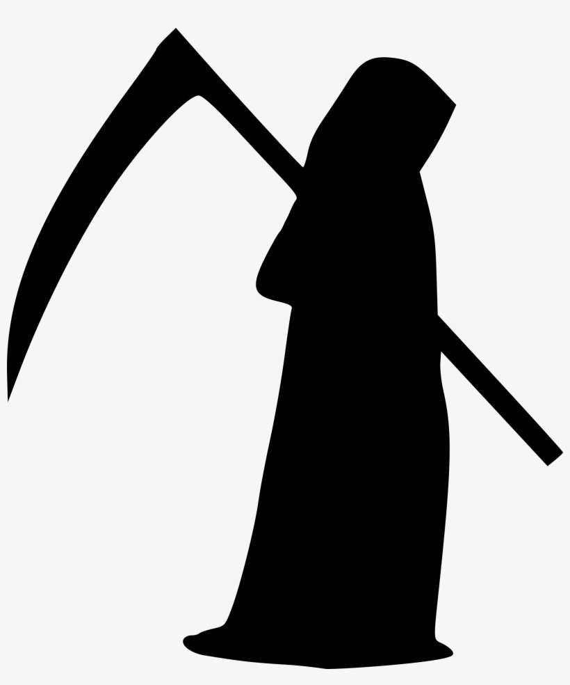 Grim Reaper Png Transparent Picture - Grim Reaper Silhouette, transparent png download