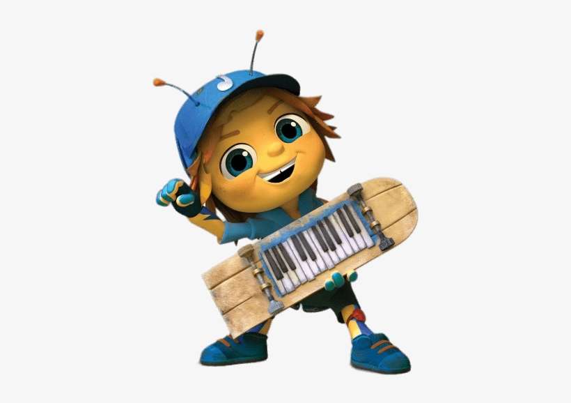 Beat Bugs Jay's Skateboard Keyboard Png - Beat Bugs Jays Keyboard, transparent png download