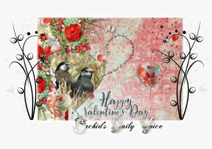 Happy Valentine's Day - Christmas Card, transparent png download