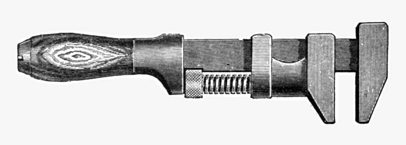 Monkey Wrench Derivative From Rogers 1903 P172 - Monkey Wrench, transparent png download