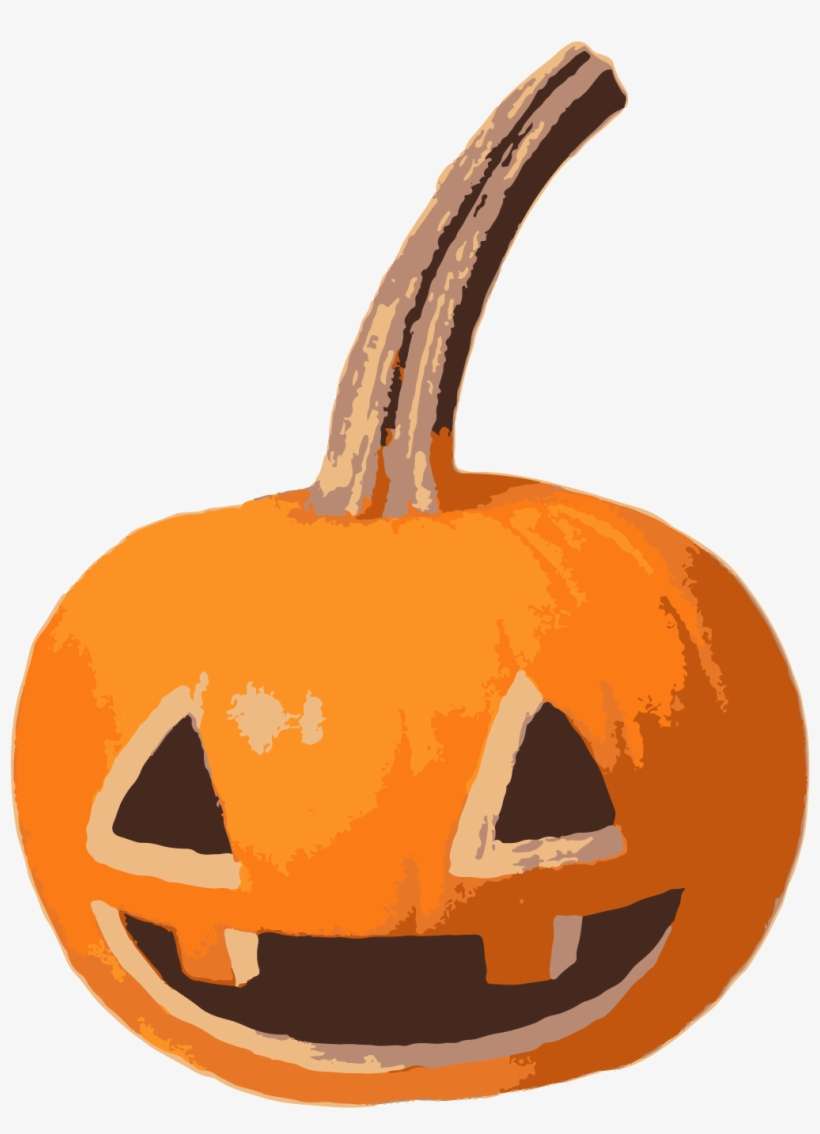 Jack O' Lantern Clip Art - Pixel Jack O Lantern, transparent png download