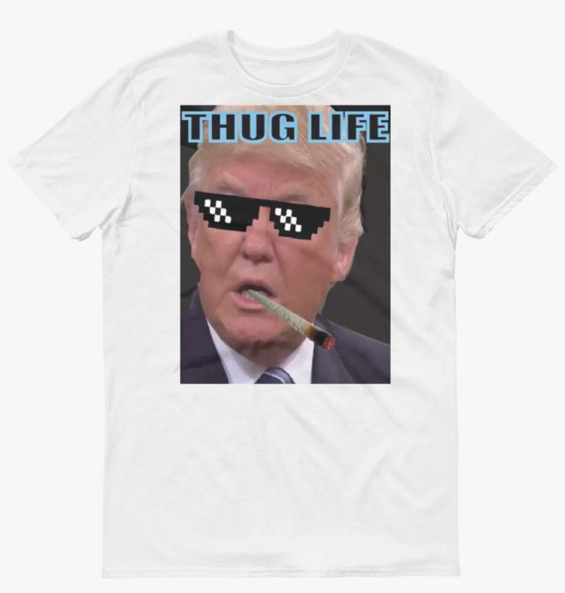 Trump Thug Life Mens Tee - Donald Trump, transparent png download