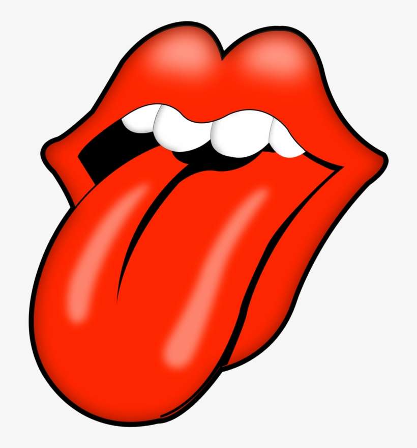 Human Tongue Png Image - Rolling Stones Logo Png, transparent png download