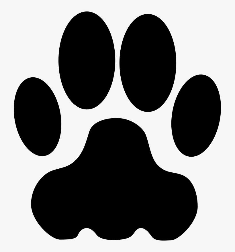 Png Freeuse Download Print Clip Art Free Download Panda - Paw Clipart, transparent png download