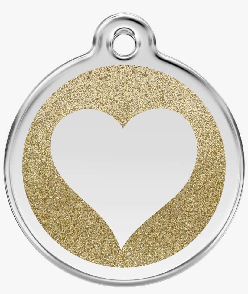 Xhtgom, 9330725044753, Image - Red Dingo Glitter Enamel Heart Cat Id Tag - Purple, transparent png download