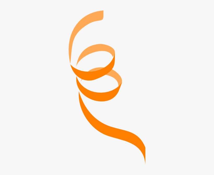 Confetti Clipart Orange - Green Confetti Png, transparent png download