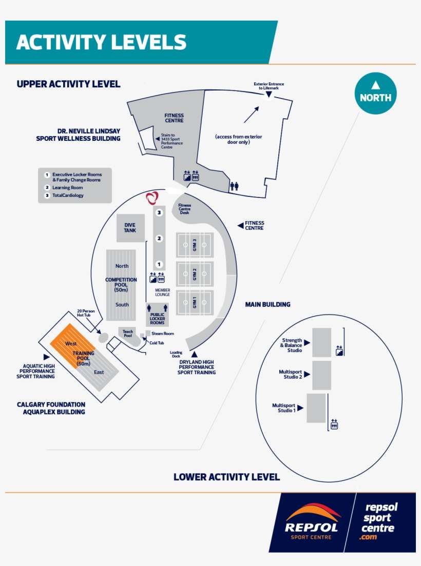 West Training Pool - Repsol Centre Calgary, transparent png download