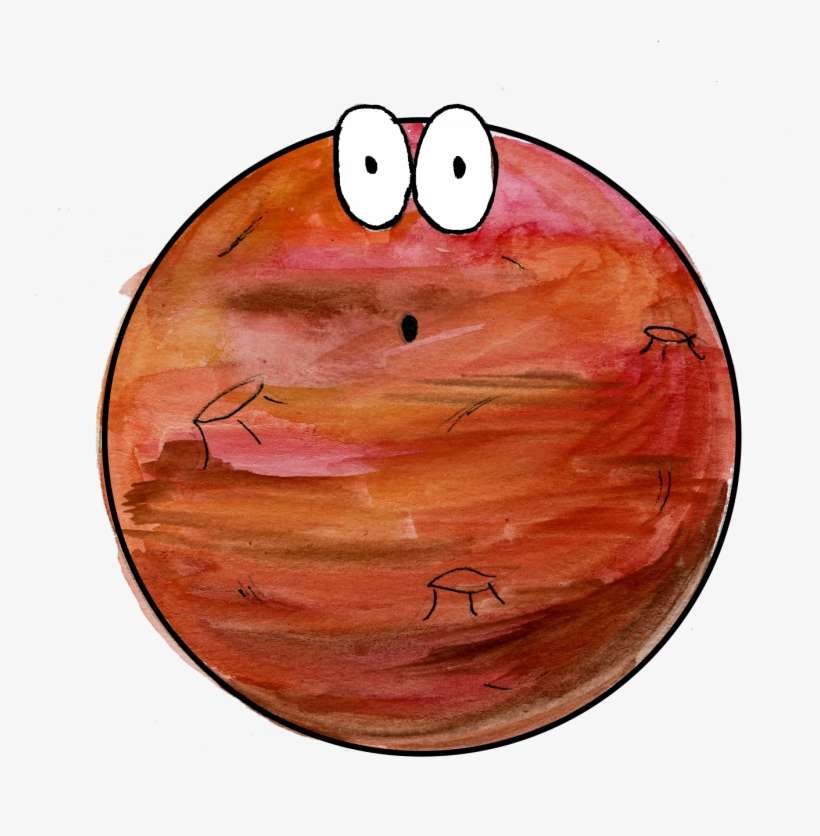 Earth Einstein Jupiter Mars - Cartoon, transparent png download