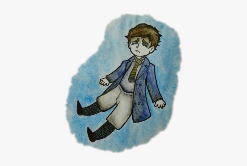 Drawing Sadness Watercolor - Watercolor Painting, transparent png download