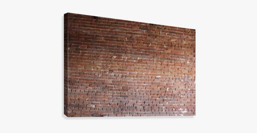 Brick Wall 01 Canvas Print - Brick, transparent png download