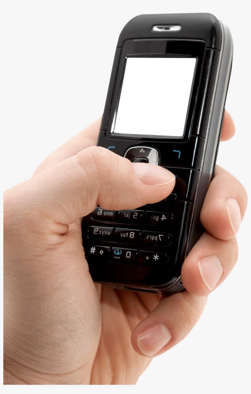 Download Mobile Phone In Hand Png Image - Png Pics Of Mobile Phones, transparent png download