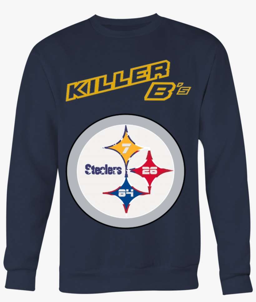 "killer B's" Pittsburgh Steelers Sweatshirt - Steelers Killer B's Tshirt, transparent png download