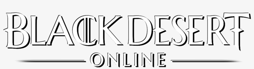 Black Desert Online Logo Png - Calligraphy, transparent png download