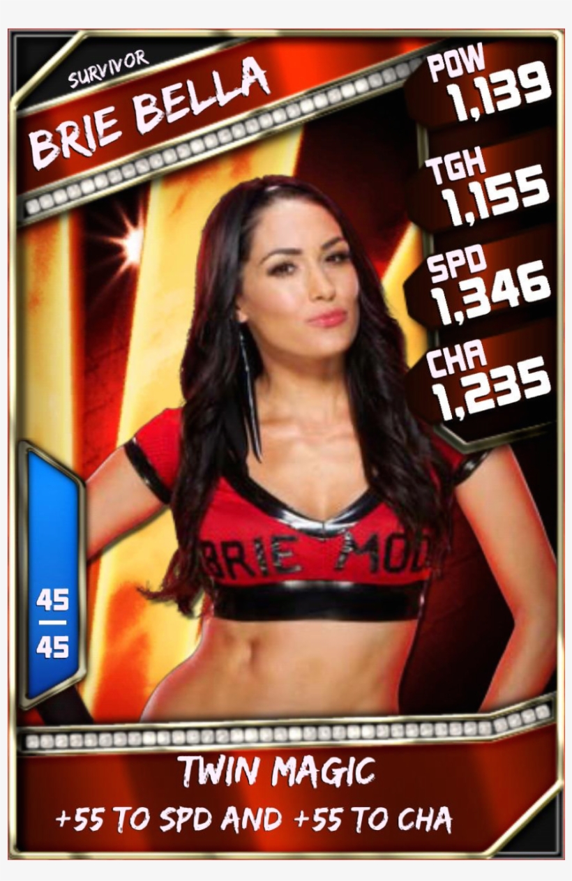 Brie Bella - Survivor - External Image, transparent png download