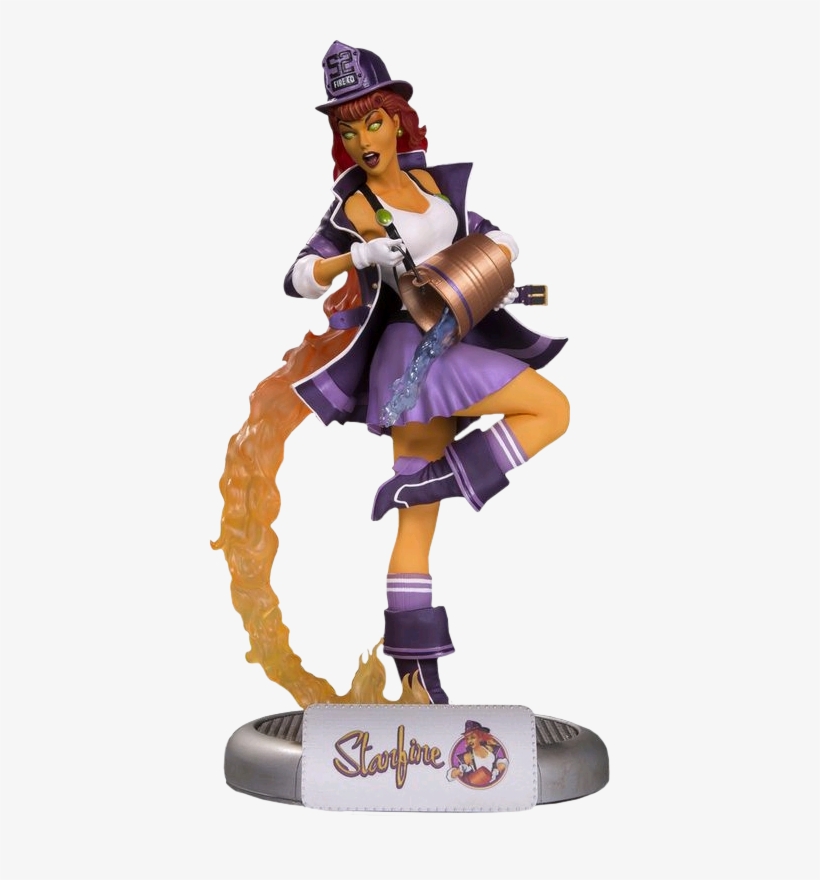 Starfire Dc Bombshells 11” Statue - Dc Comics Bombshells Figures, transparent png download