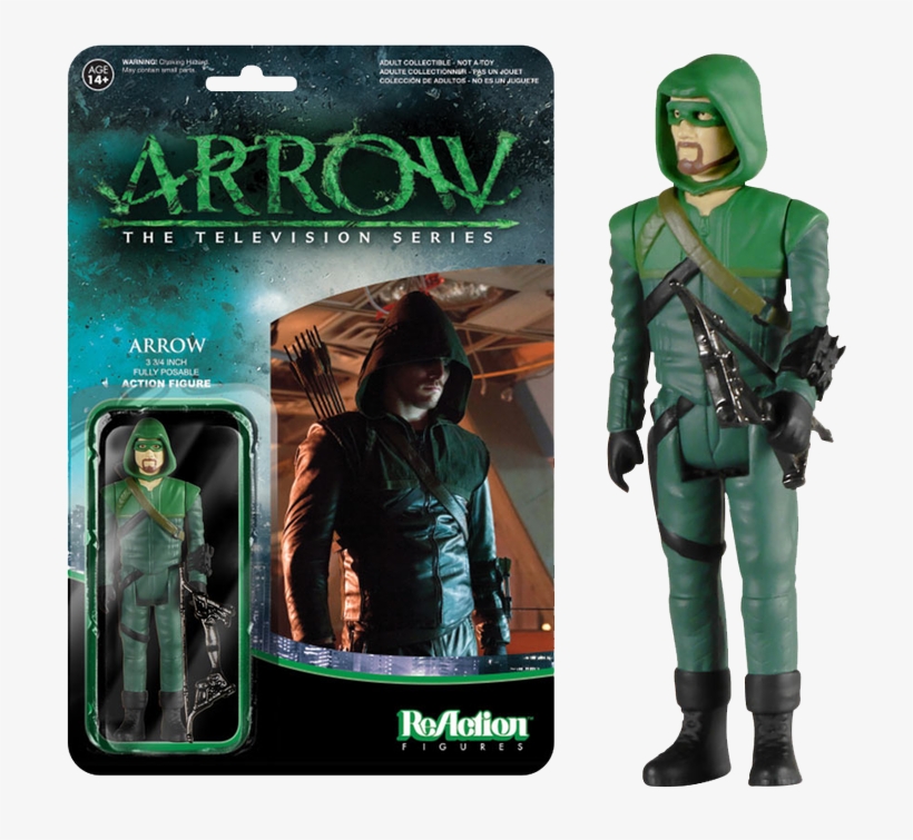 Green Arrow Reaction Figure [fun5362] - Funko Reaction Arrow Figures, transparent png download