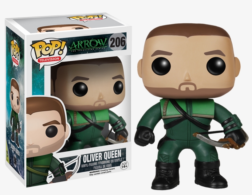 Oliver Queen The Green Arrow Pop Vinyl Figure - Funko Pop Arrow Oliver, transparent png download