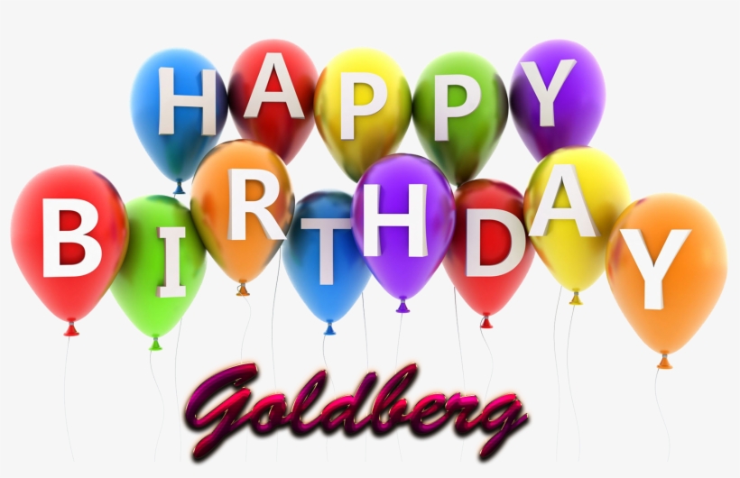 Goldberg Happy Birthday Balloons Name Png - Anvor Birthday Green Stone Pendant Crystal 16g Usb, transparent png download