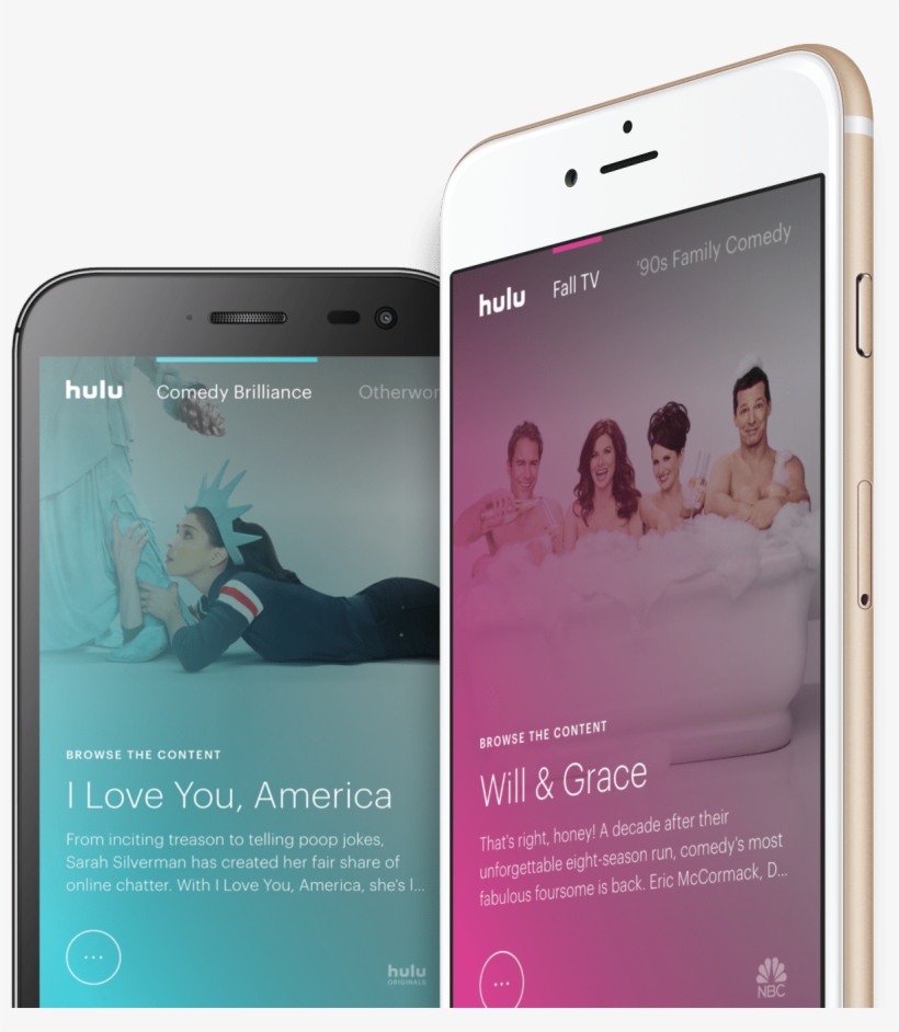 Watch Thousands Of Shows And Movies Anytime, Anywhere - Hulu Mobile App, transparent png download