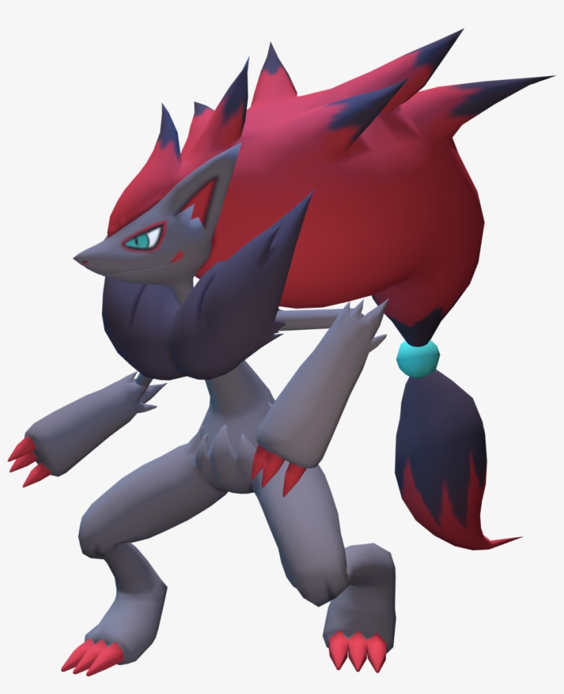 Ptwc Zoroark - Zoroark, transparent png download