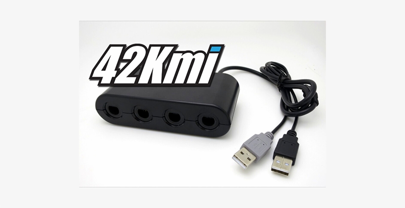 Gamecube Controller Adapter For Wii U - Gamecube To Usb, transparent png download