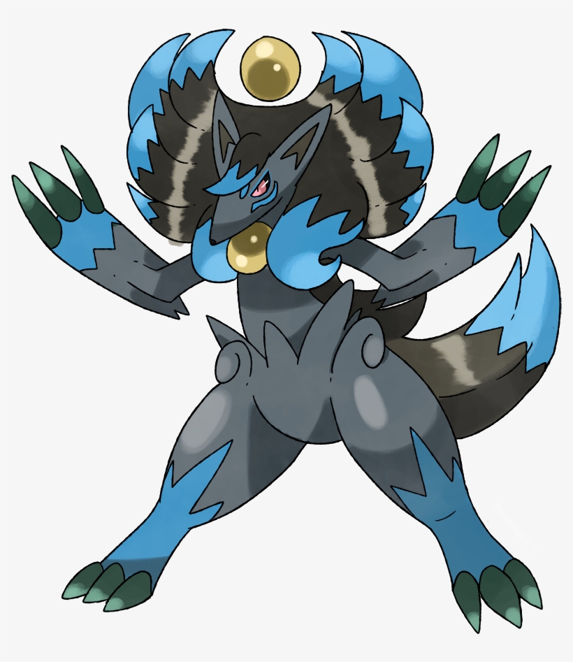 No Caption Provided - Zoroark Pokemon Shuffle, transparent png download
