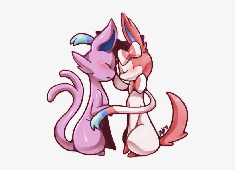 I'm In Love With This Espeon &amp - Love Espeon X Sylveon, transparent png download