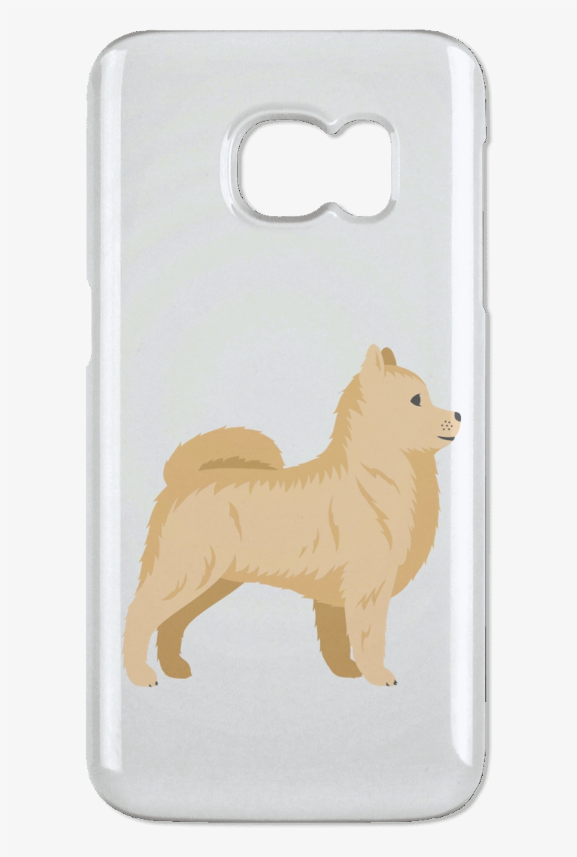 Pomeranian Illustration Samsung Galaxy S6 Clip Case - Finnish Spitz, transparent png download