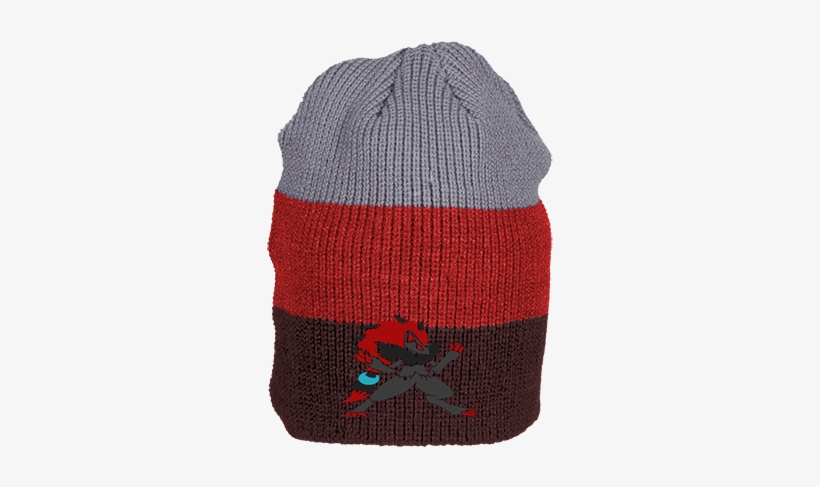 Custom Waffle Stripe Beanie - Beanie, transparent png download