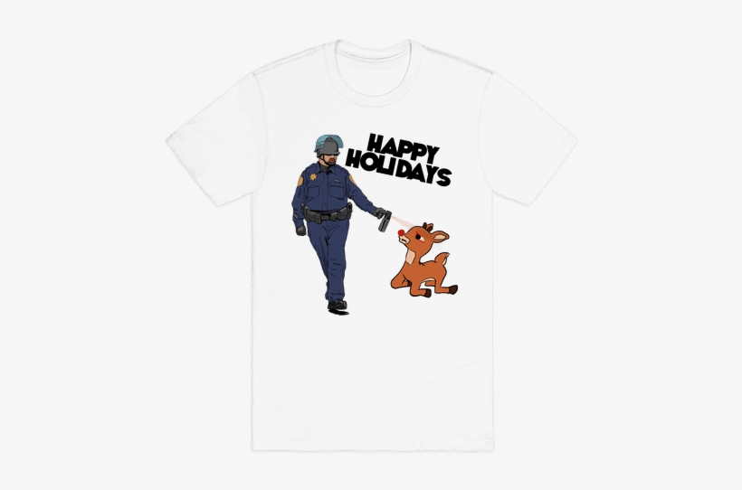 Officer Pikes Christmas Present Mens T-shirt - Succulent Cactus T Shirt, transparent png download