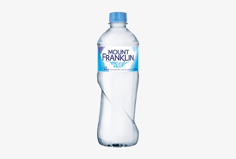 'mount Franklin' 600ml Pet - Mount Franklin Water Bottle, transparent png download