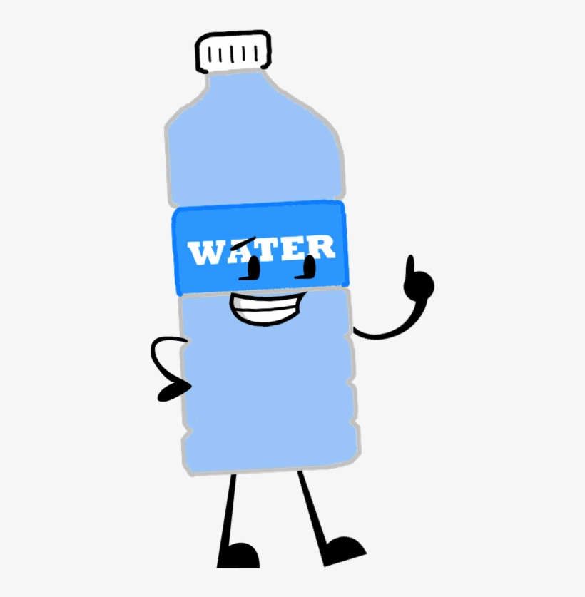 Water Bottle Pose - Bottle Of Water Clipart Png, transparent png download